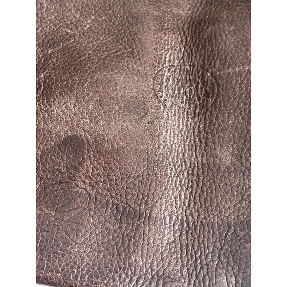 Vintage Roots Canada Villager Brown Leather Crossbody Bag Made in Canada - Picture 4 of 6